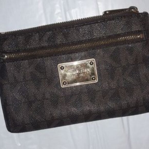 Michael Kors Brown Medium Hamilton Bag and front zip Wallet - Picture 2 of 7